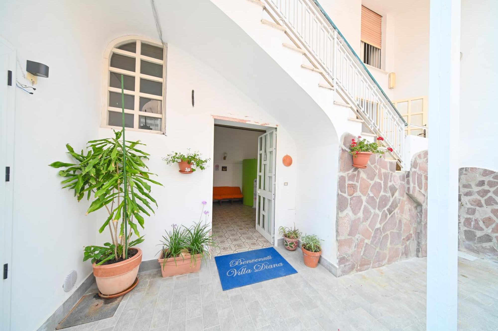 Villa Diana - Beach & Rooms Іскія Екстер'єр фото